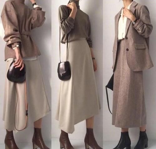 40岁女人别乱穿衣，这种“温柔色搭配”洋气又精致，能提升气质