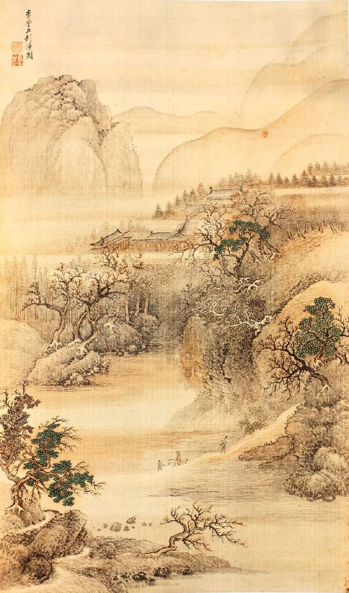 王翚#清代画圣——王翚顶级作品《仿唐宋元诸家山水》赏析!