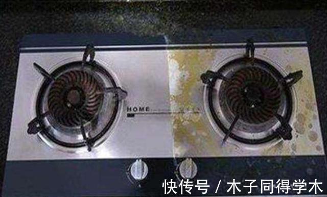 技巧|煤气灶油腻不堪教你一招生活技巧,立马光亮如新
