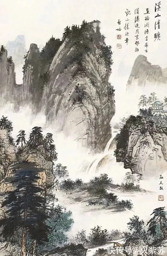 画坛|画坛一代宗师孙天牧作品欣赏