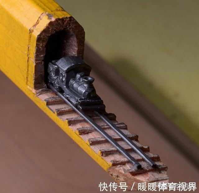 雕刻|牛人把3毛一支的2B铅笔,变成精美的艺术品,一支卖3500元