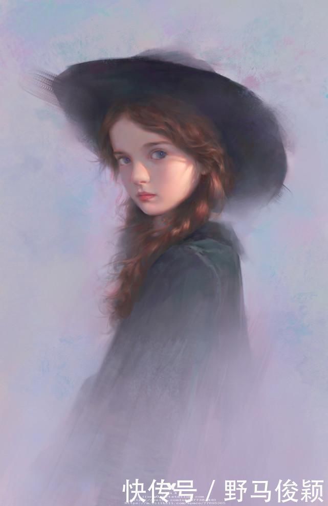 光影#光影运用十分成熟的一组插画作品!画面相当唯美值得学习借鉴!