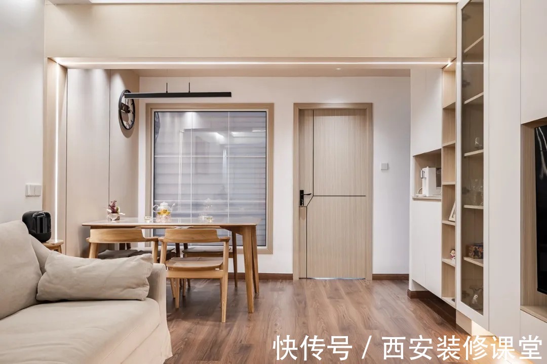 时尚|80㎡小窝两室,独居老人时尚宅