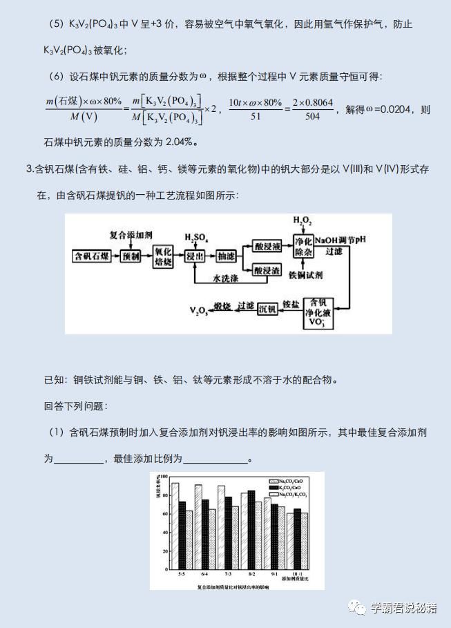 高三|高三强化突破训练：关于化学推断题复习，考前练一练，至少多拿10分！