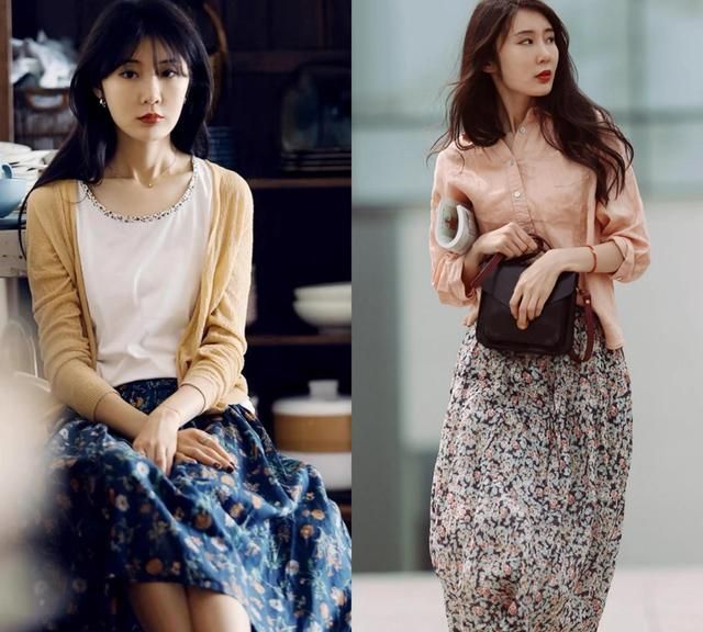小碎花|怕晒的中年女人,赶紧试试“露脚踝”的搭配,修饰身材又时髦减龄