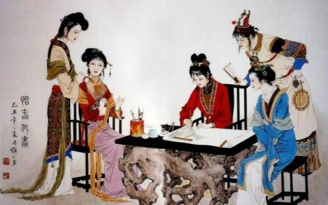 薛宝琴|贾母的智慧：她凭借贾惜春画的1幅画，挽救了1个女子的婚姻