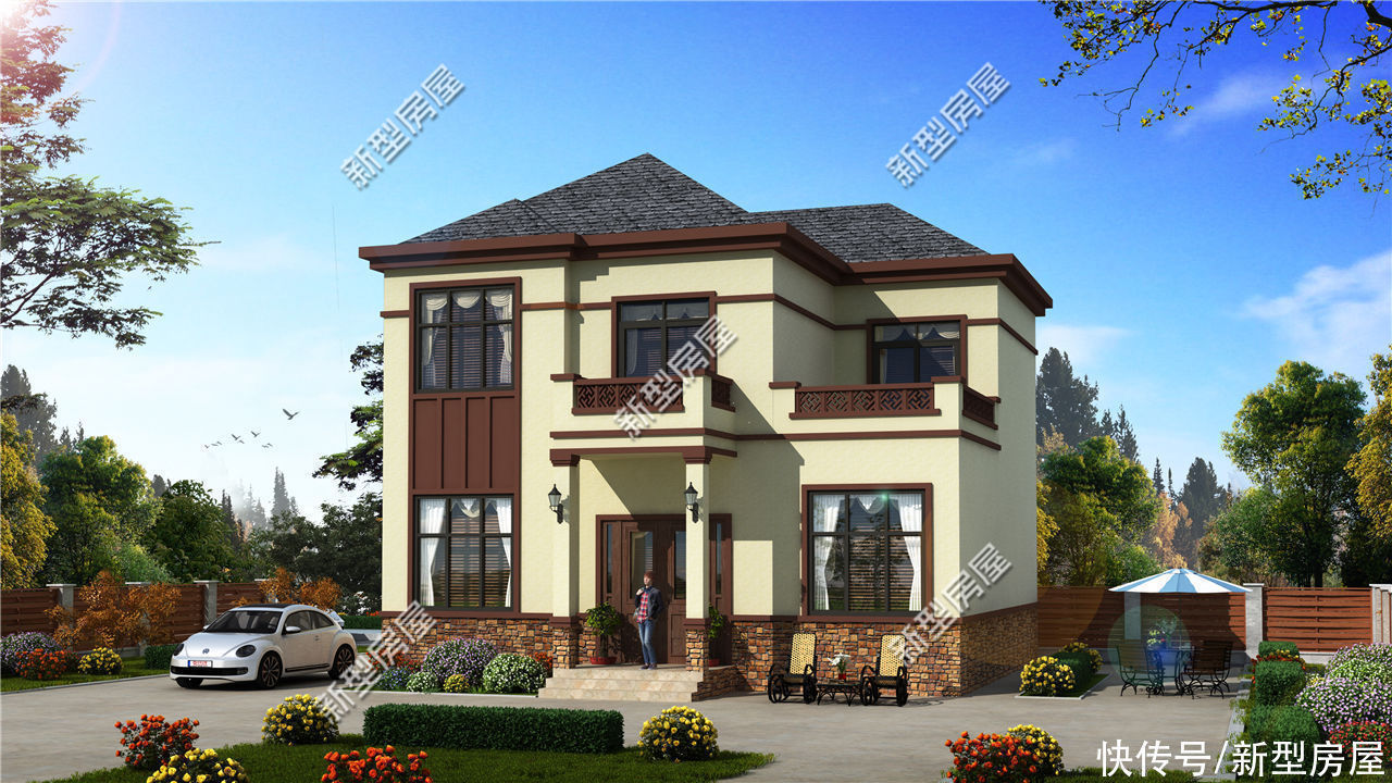 占地|8套中式别墅合集：我理想的农村养老住宅，还得是中式