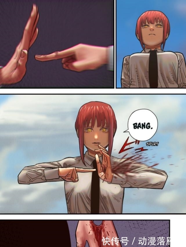 自制|又见神仙画画,国外粉丝自制《电锯人》上色版漫画