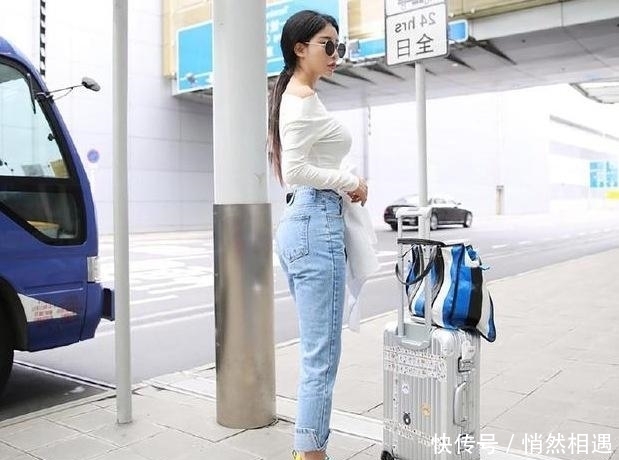 设计|修身牛仔裤:把美女的性感妩媚完美的展示出来,女神范十足!