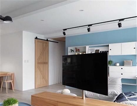 劳累感|不要在客厅装电视机背景墙了,聪明人都这样放电视,时尚又实用