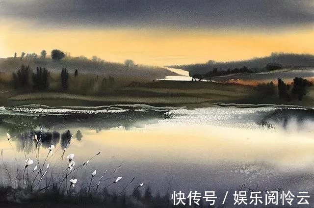 屏保$充满仙气的水彩画,每一张都可以用来做屏保!