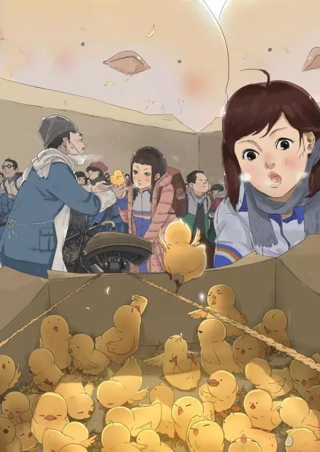 插画|一组让80、90后泪流满面的插画,看着看着就沉默了