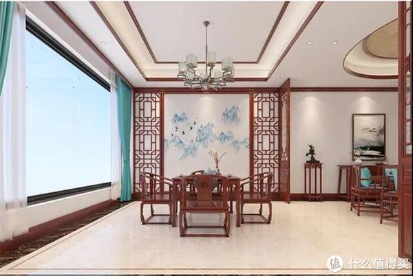 别墅|发现一对西安夫妻的新家,358㎡中式红木别墅,一进门把我迷住了