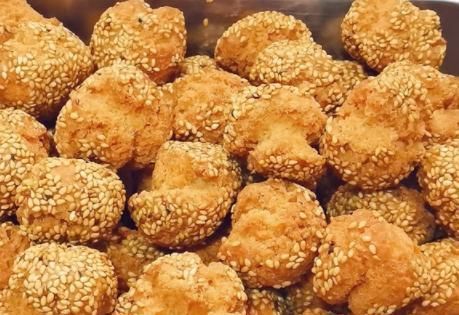 春节必备零食“开口笑”,3个小细节,个个香酥开口,好吃不甜腻