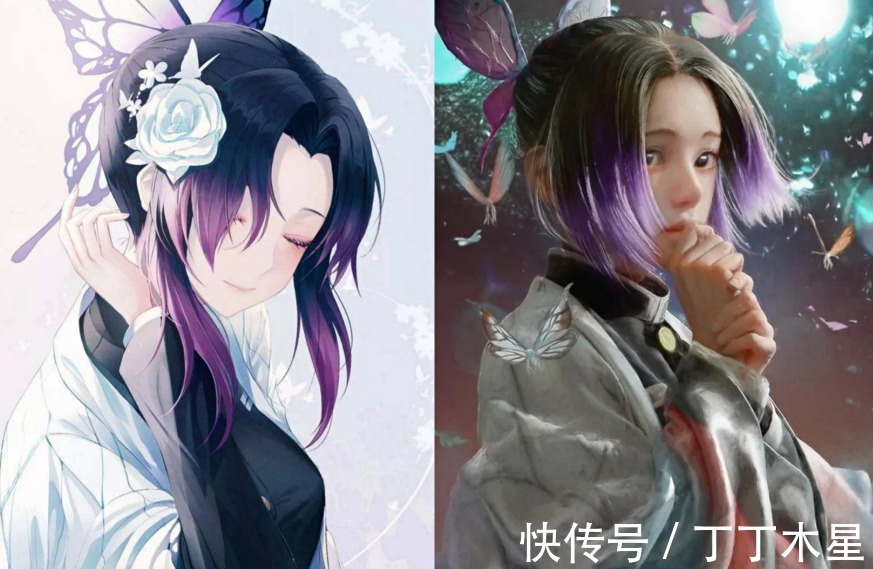 善逸|《鬼灭之刃》3D画风版,祢豆子依然美貌,不愧是全村最美的女孩