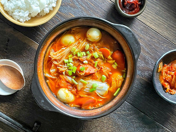 韩式辣酱火锅