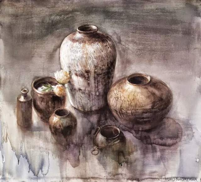 永山裕子|[第七届庐山水彩节邀请嘉宾]永山裕子艺术作品展