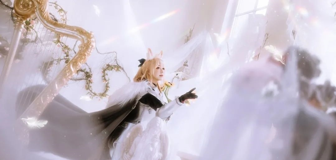 @子楚|cos:明日方舟瑕光cos正片@子楚