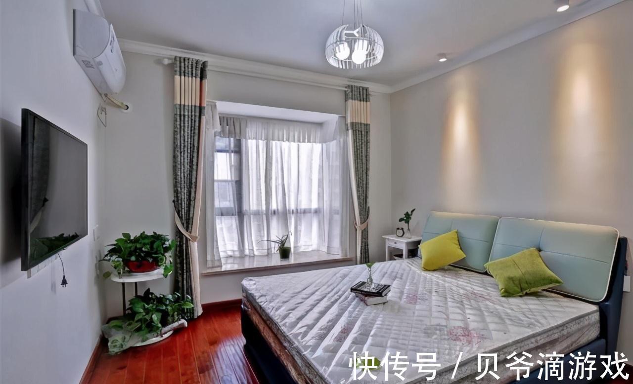 电视背景墙|新房装修完工,老公是设计师,省了不少设计费,简欧风真漂亮