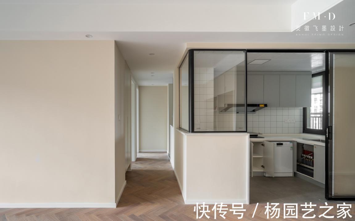 日式|99㎡硬装结束,邻居上门参观特羡慕,北欧+日式风格,越看越舒心