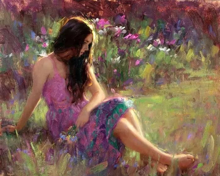 布莱斯卡梅伦利斯顿|他用恣意潇洒的笔触,画出女子最细腻的美感