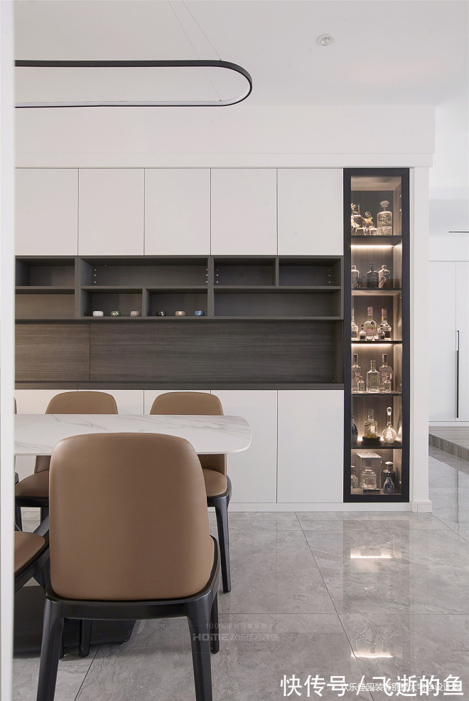 三口之家|170平现代简约，因为简单所以经典