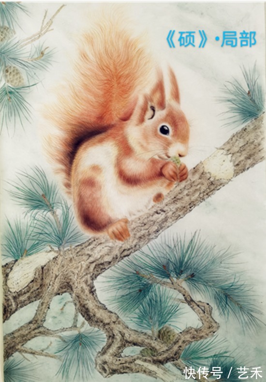 画家!画家潘红以情画鹿以心画鹿献礼建党百年