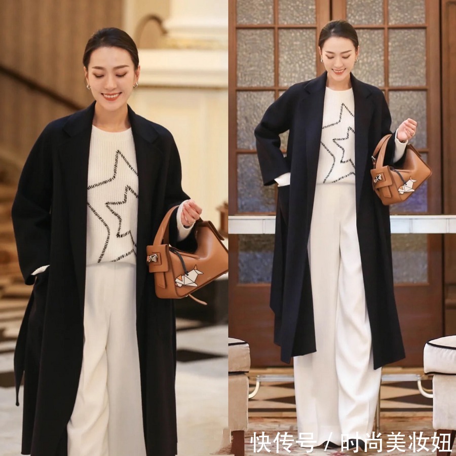 大衣|论大衣“显贵”穿搭,就服这位40岁素人博主,高级实用又提升气质
