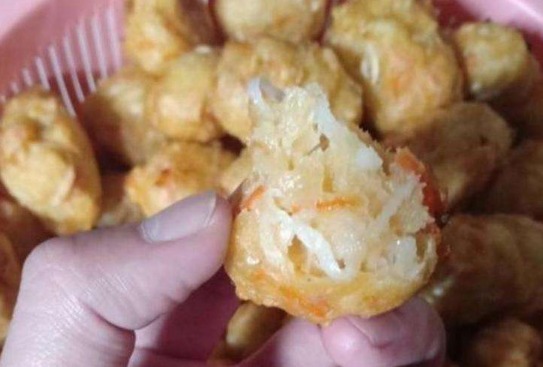 炸萝卜丸子，别再加淀粉，加上这2样就够了，丸子蓬松酥脆，好吃