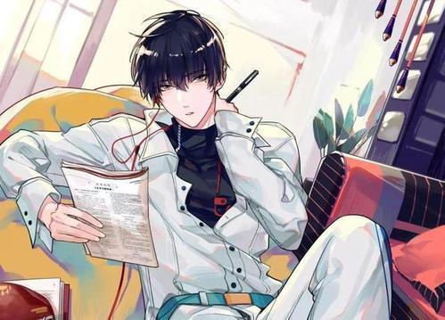 贺朝$纯爱中擅长书法的主角,盛望的字站不起来,花城字跟他名号一样