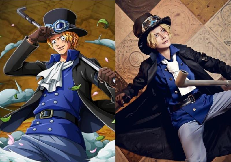 真人|海贼王变成“真人”COS后,路飞变女人,娜美被赋予了“灵魂”