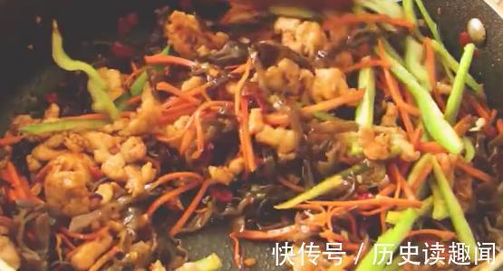 胡萝卜丝|鱼香肉丝：简单实用，肉质鲜嫩