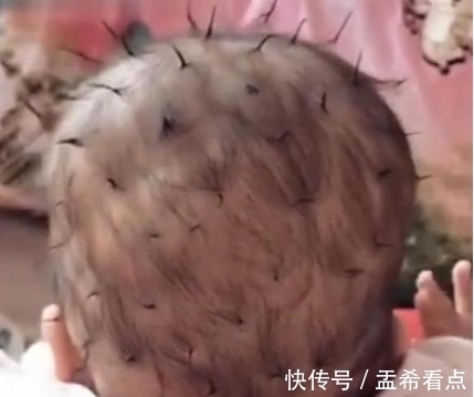 宝宝|好无聊的妈妈,自作主张给宝宝设计了一个发型,真是亲生的