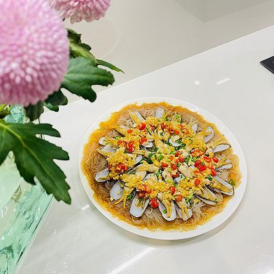 蒜蓉蒸蛏子