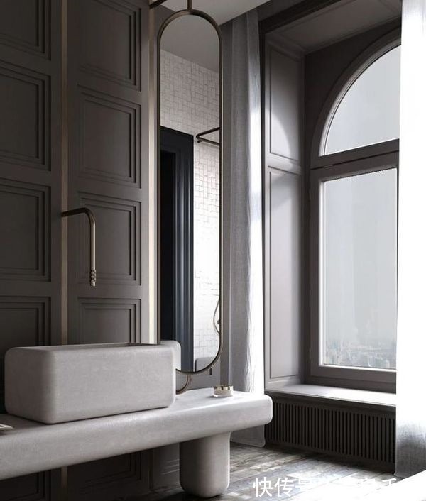 单身公寓|外国小伙的93㎡单身公寓,全屋轻奢风,卧室纱帘让网友吵翻了天