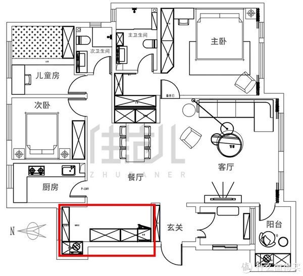 wifi|豪掷百万装修130㎡，客厅竟只用来打王者？