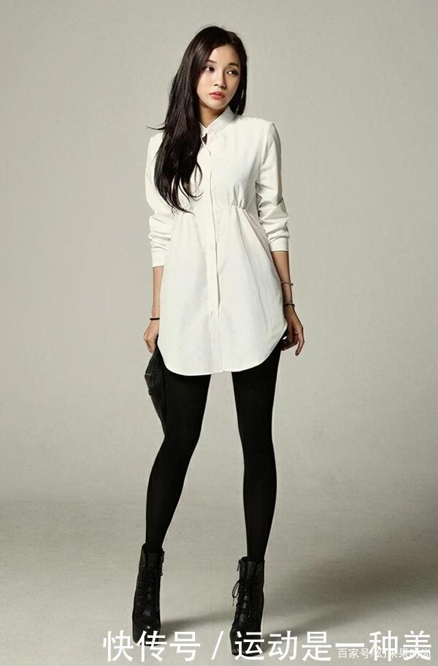 打底裤穿搭范例36种,简简单单看图学穿搭