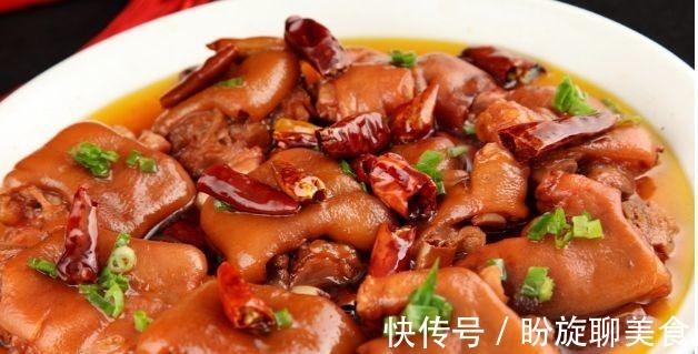 猪蹄|美食推荐番茄白玉菇，椒盐鸡翅根，香辣猪蹄，西芹炒豆皮的做法