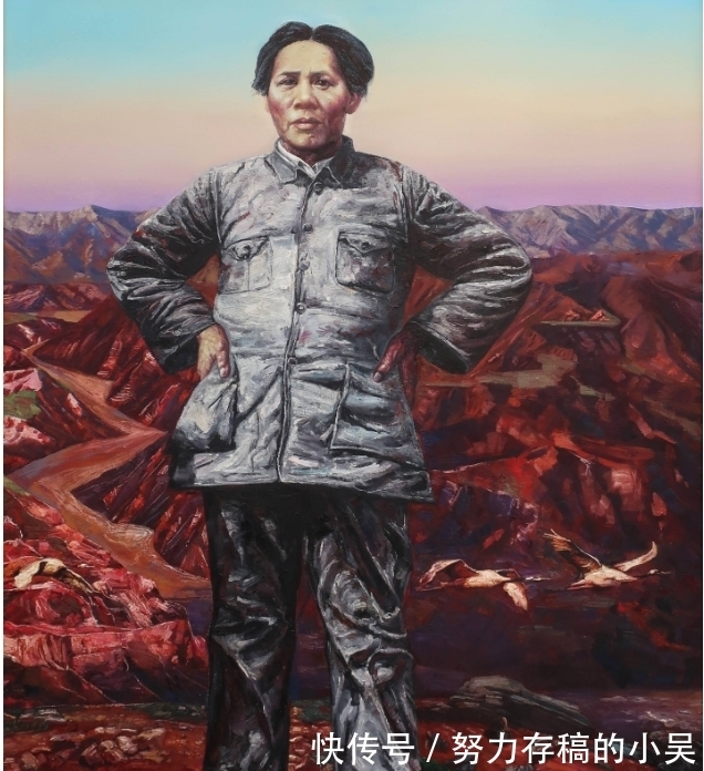 画家$黄信驹:被评为影响中国的50位画家之一,巨幅画作气魄宏大