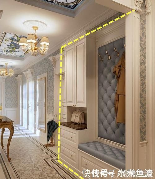 齐家|1米宽长走廊就不该浪费,打排柜子挂上画,多2㎡亲戚参观有面子