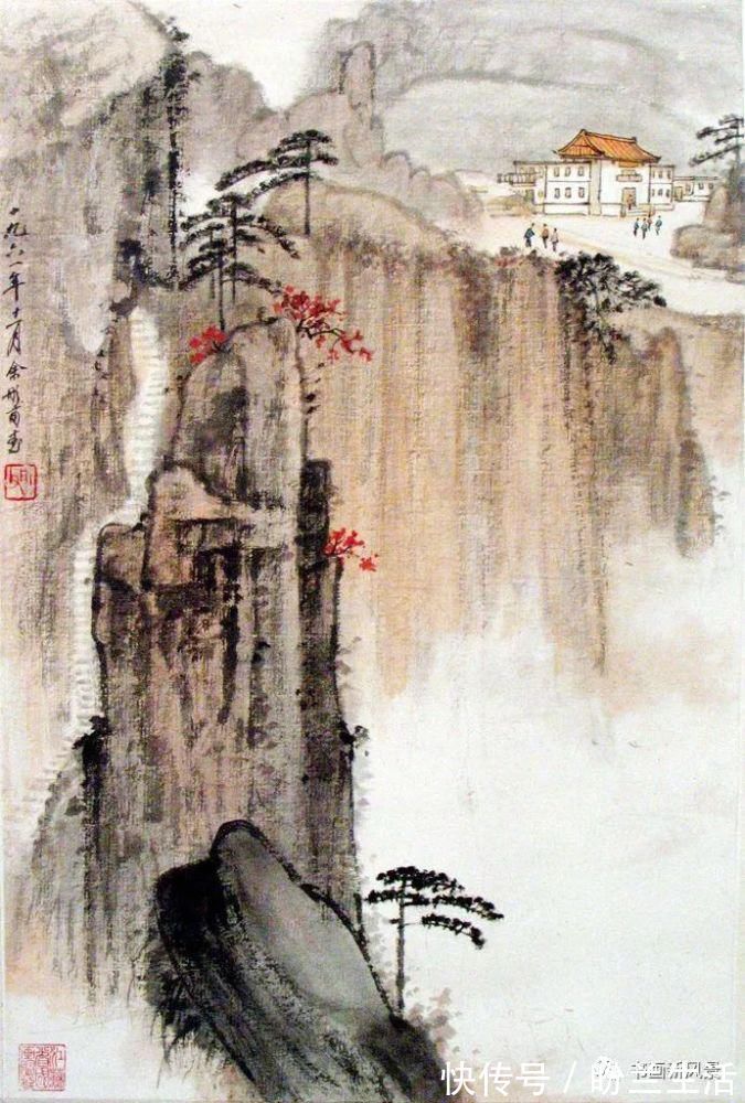 雄健|这位大家的山水,既雄健大气,又平和神清!