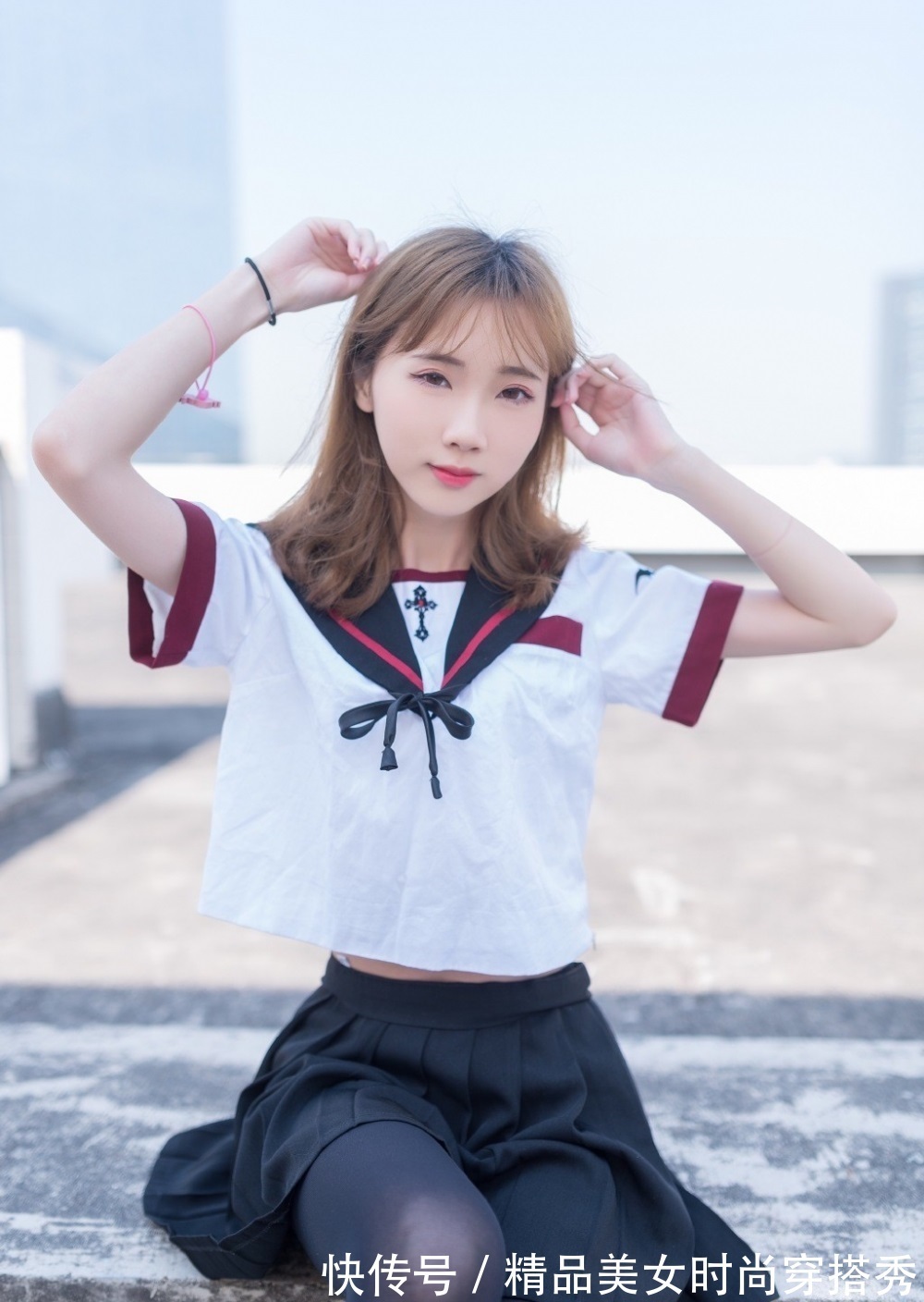 制服|减龄又时尚的学院风JK制服穿搭来啦,一起来看看吧