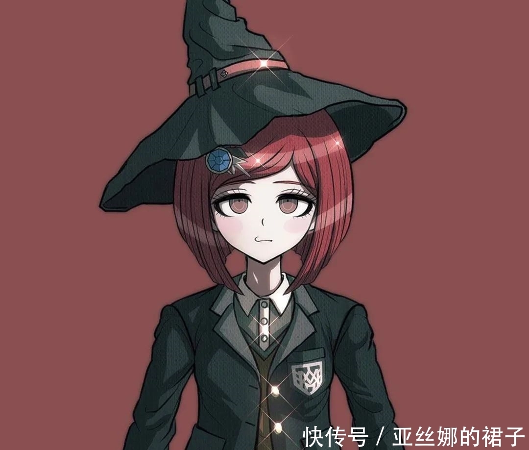 《弹丸论破》梦野秘密子，为数不多活下来的成长系角色，动漫头像