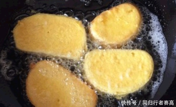 蛋液|炸馍片,直接裹蛋液是错的大厨教你做法,外酥里软,咸香不油腻