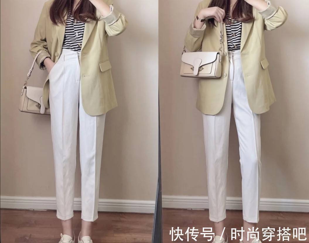 女人味 春天总穿“黑色”太单调!试试这些温柔配色穿搭,女人味爆棚