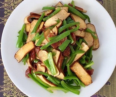 青椒炒香干|制作简单,纯素食材,养胃补钙,美味又下饭,孩子也不挑食了