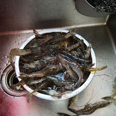 洋葱|青椒爆鲜虾