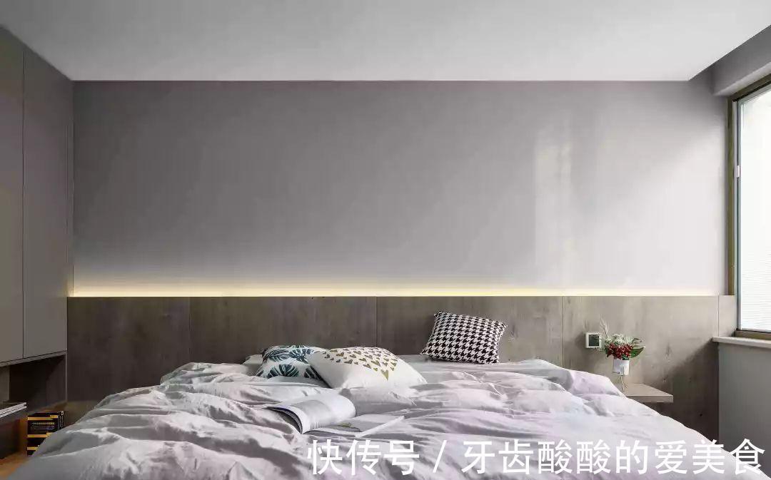 简约|150㎡现代简约,客厅太宽敞,装个矮墙电视墙,隔出一个办公房