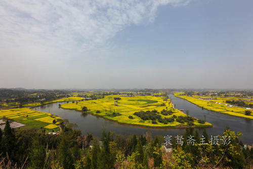 解密潼南的陈抟故里景区，来这里观赏油菜花海已成了水陆空全覆盖