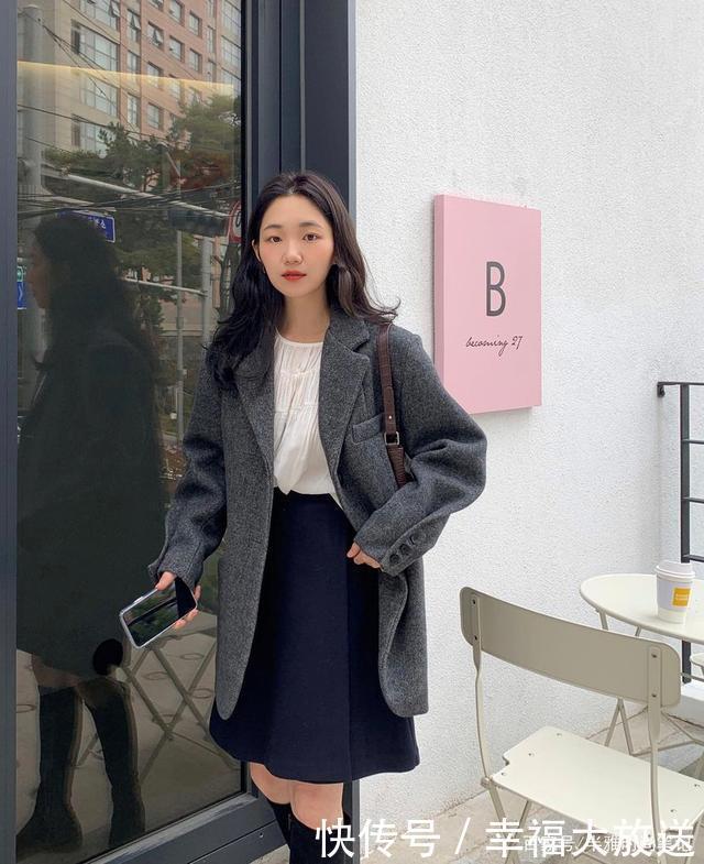 正确|大衣+半裙,才是冬天的正确打开方式